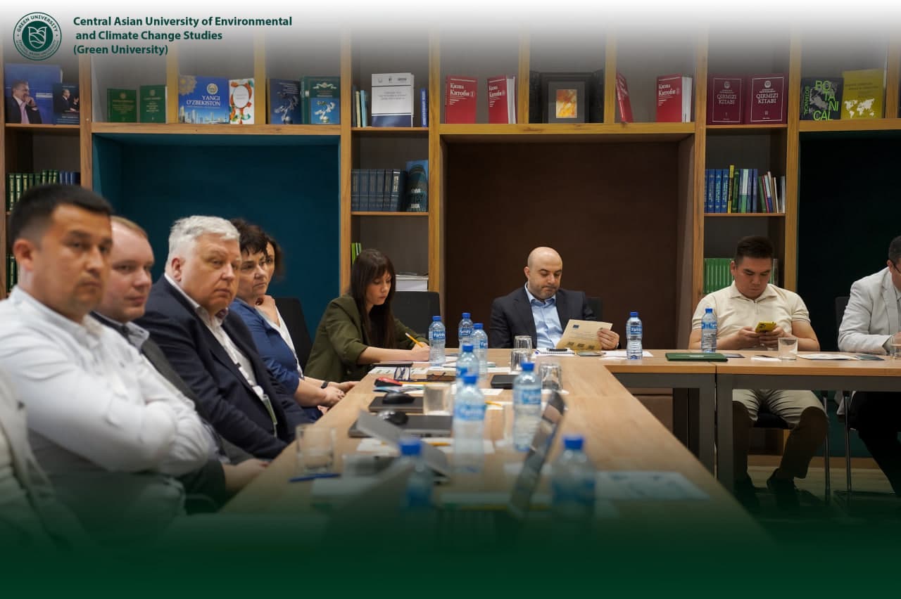 GreenCamUz loyihasi yig'ilishi Yashil Universitetda davom etdi — 1