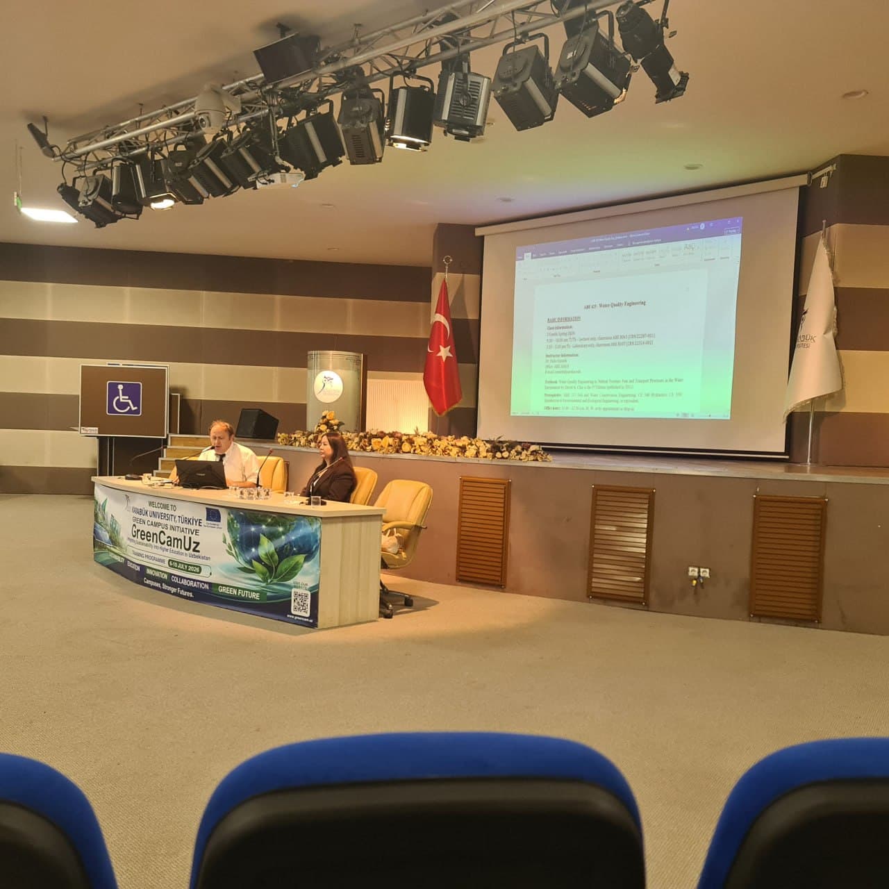The GreenCamUz Second Training Program Continued with Expert Sessions on Sustainable Water Management and Higher Education — 1